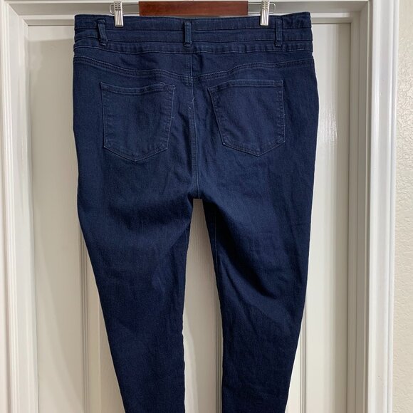 Angels Brand Women's Blue Denim Skinny Jeans, Size 20W - Picture 5 of 7